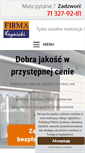 Mobile Screenshot of firmakrynicki.pl