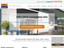 Tablet Screenshot of firmakrynicki.pl